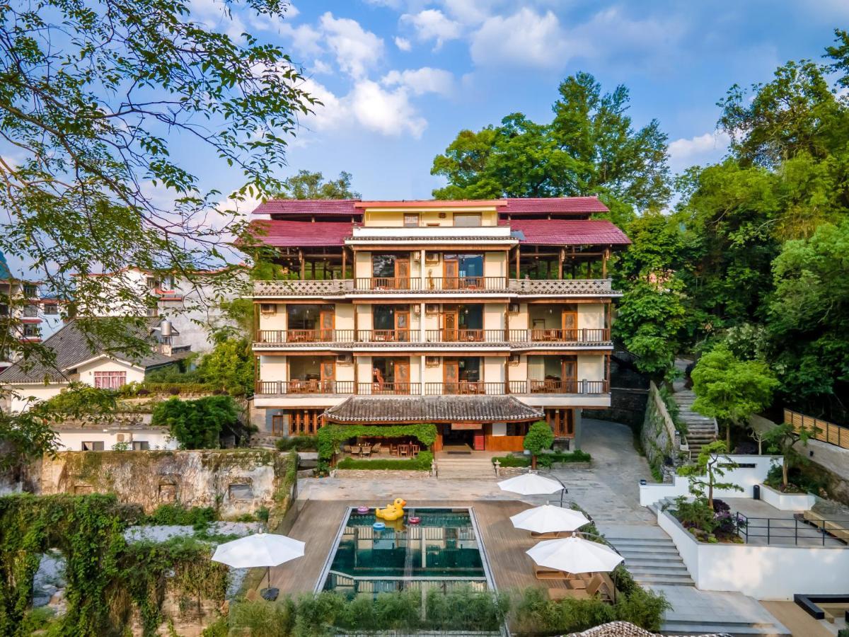 Yangshuo River Lodge Hotel-Free Pick Up From Yangshuo Area Over Three Nights Eksteriør bilde